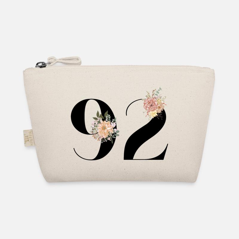 92e anniversaire fleuris (Cadeau de 92 ans) Trousse biologique