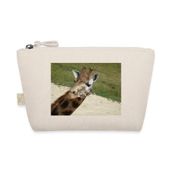 Giraffe - Organic Pouch - nature - Front