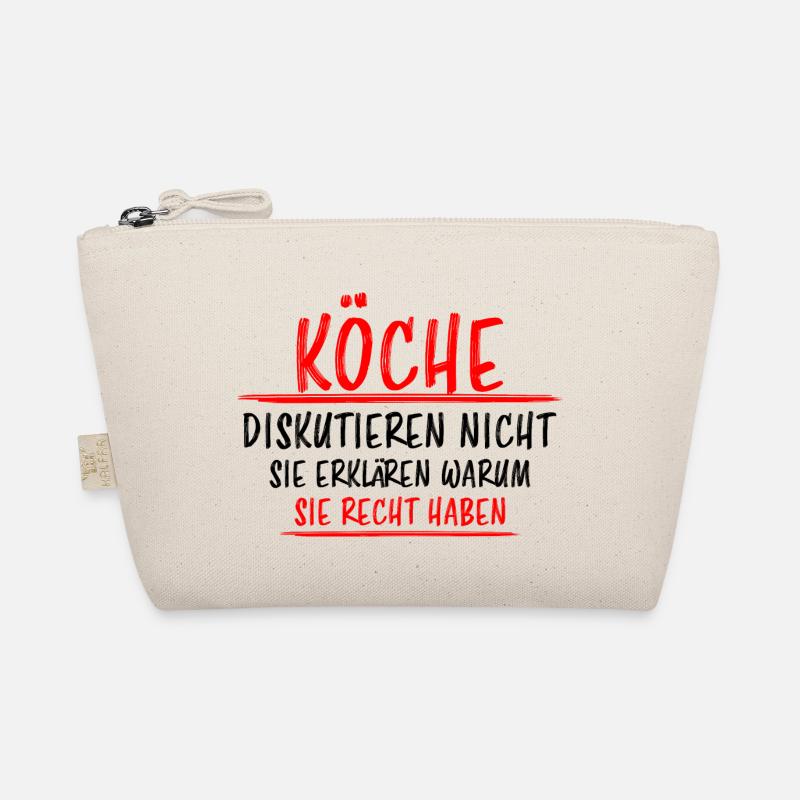 Koch Lustiger Spruch Beruf Gastronomie Geschenk Bio-Täschchen