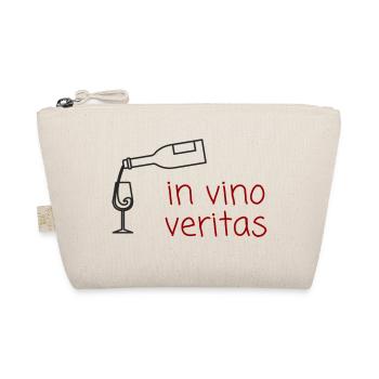 In vino veritas - Bio-Täschchen - Natur - Vorne