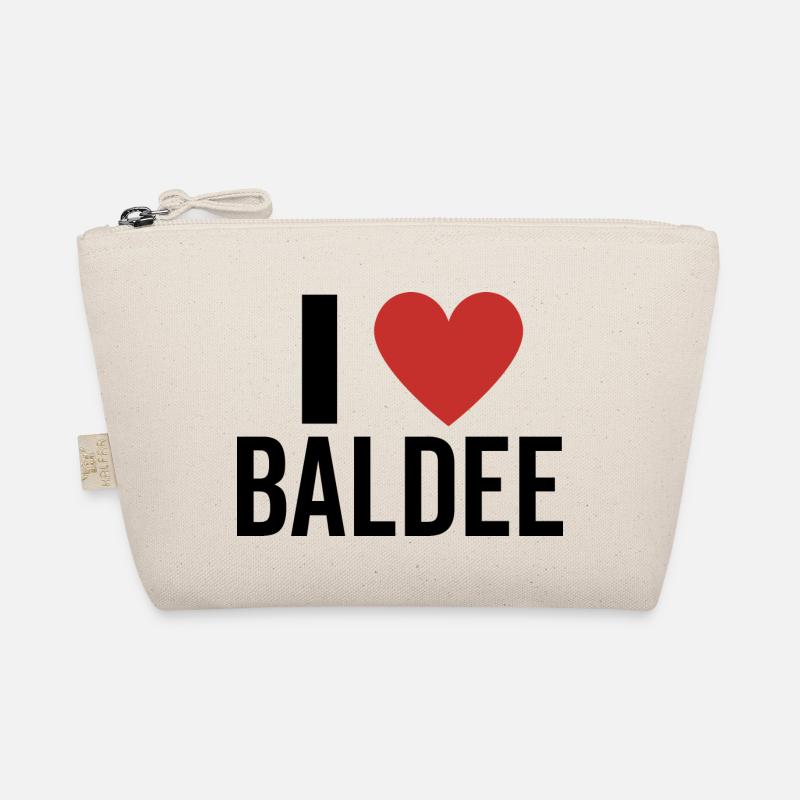 Ich liebe Baldee Bio-Täschchen