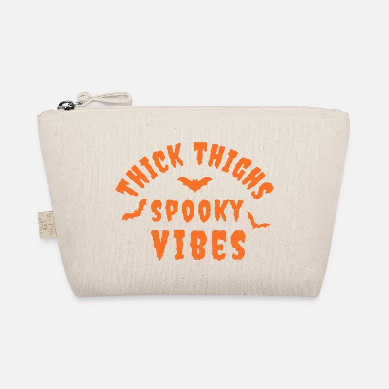 thick thighs spooky vibes Organic Pouch