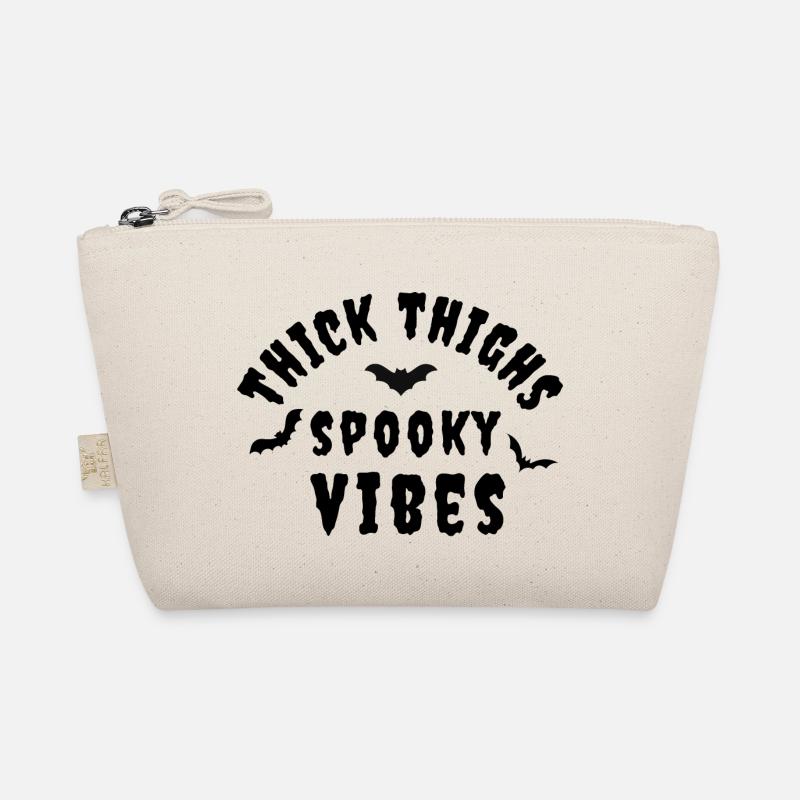 thick thighs spooky vibes Organic Pouch