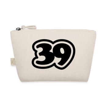 39 Japanese Slang Sankyu - Organic Pouch - nature - Front