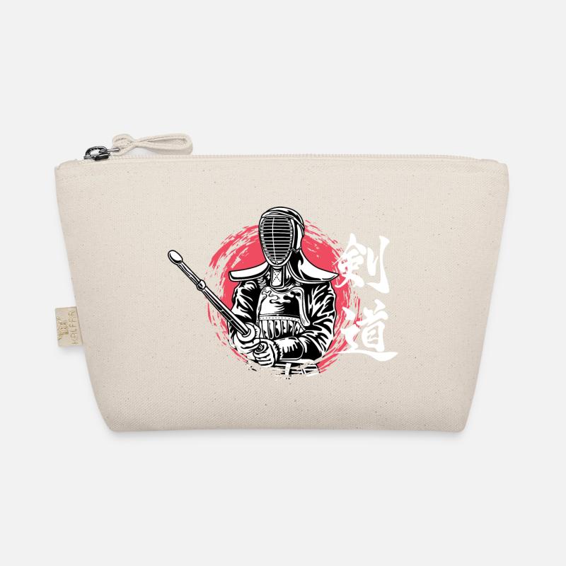 Kendo Warrior Martial Arts Students Gift Organic Pouch
