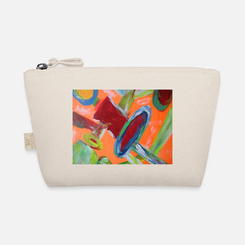 Abstract pipe system Organic Pouch