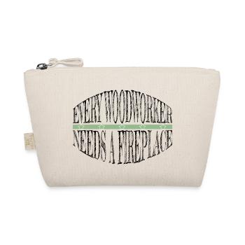 cool carpenter saw mason carpenter funny tshirts - Organic Pouch - nature - Front