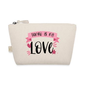 Le tango est mon amour! Cadeau de danse de danseur - Trousse biologique - nature - Devant