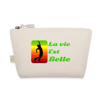 La vie est belle! - Trousse biologique - nature - Devant
