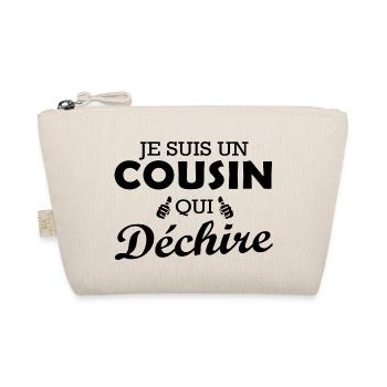 Je suis un cousin qui déchire - Trousse biologique - nature - Devant