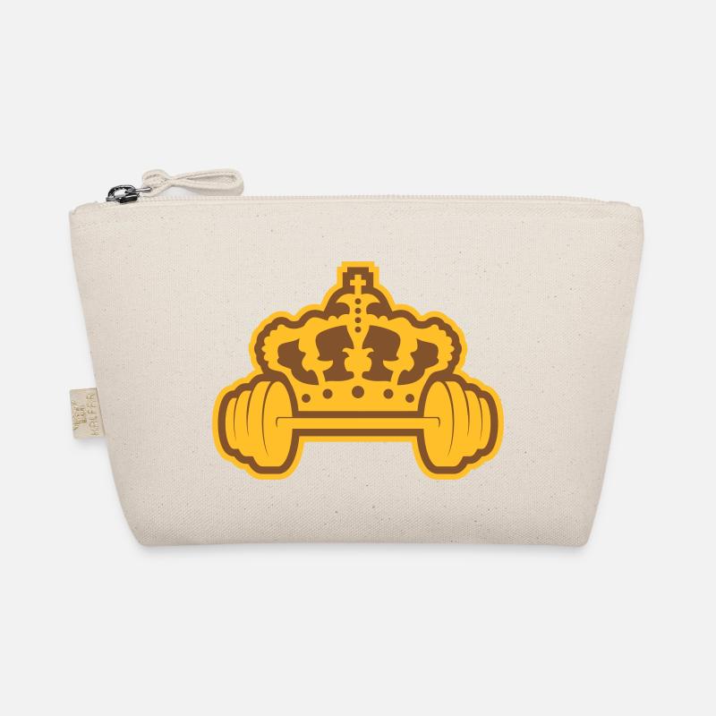 Conception du logo Krone Dumbbell Trousse biologique