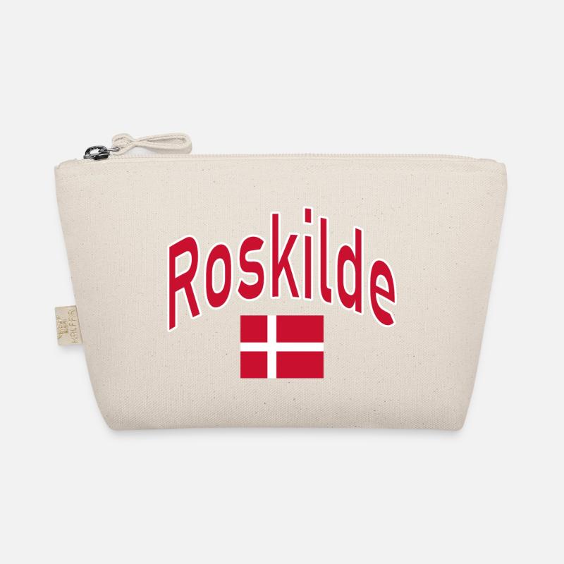 Drapeau de Roskilde Danemark Trousse biologique