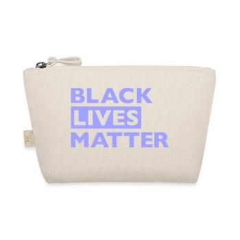 Black Lives Matter Flieder - Bio-Täschchen - Natur - Vorne