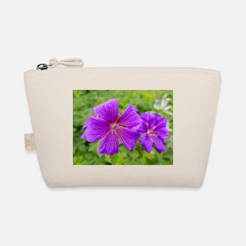 Geranium Brookside in german Storchschnäbel Organic Pouch