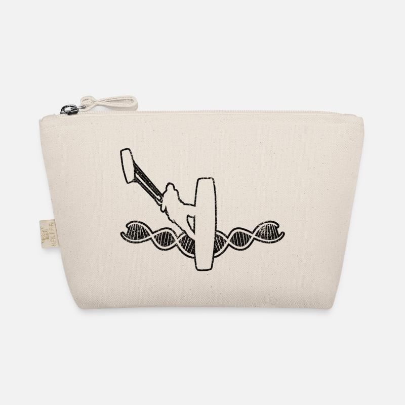 Kitesurfer Geschenk Windsurfing Surfen Windsurfer - Bio-Täschchen - Natur