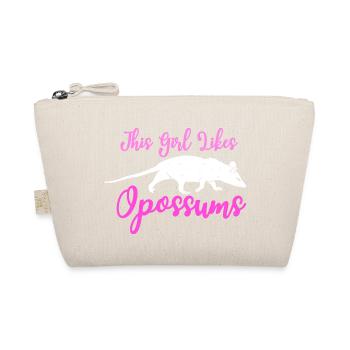 Une fille aime les opossums, la faune, les - Trousse biologique - nature - Devant