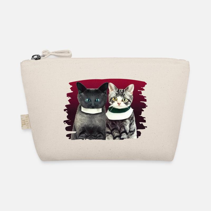 Zwei katzen Bio-Täschchen