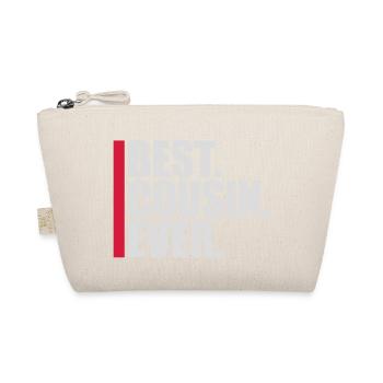 best cousin ever quote - Organic Pouch - nature - Front