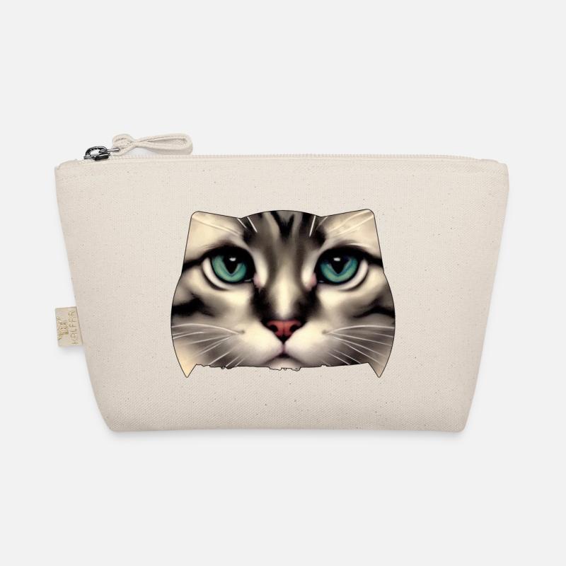 Katzengesicht Bio-Täschchen