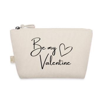 Be my Valentine! - Organic Pouch - nature - Front