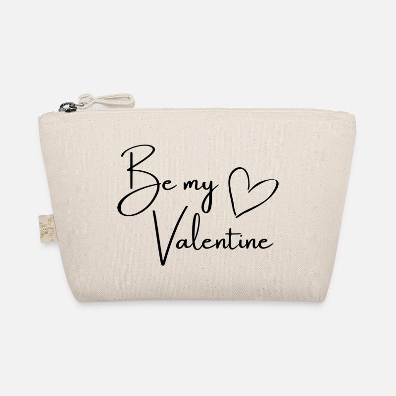 Be my Valentine! - Organic Pouch - nature