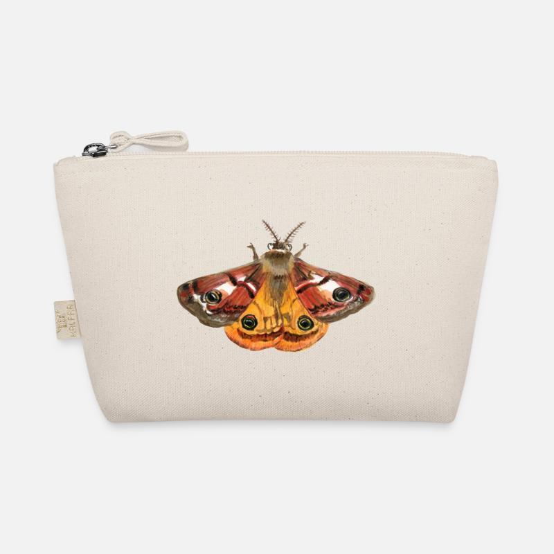 emperor moth Organic Pouch