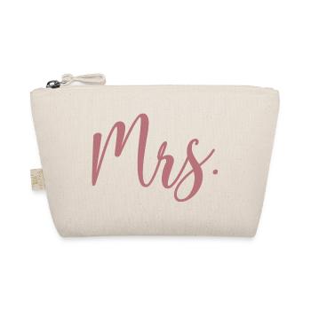 Mme Matching Couple Fiançailles Mariage Lune de miel - Trousse biologique - nature - Devant