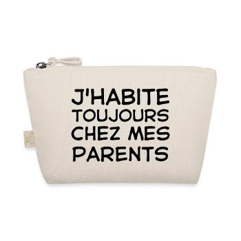 Humour bébé enfants 1 - Trousse biologique - nature - Devant