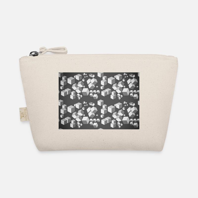 Motif déco gris-blanc - Trousse biologique - nature