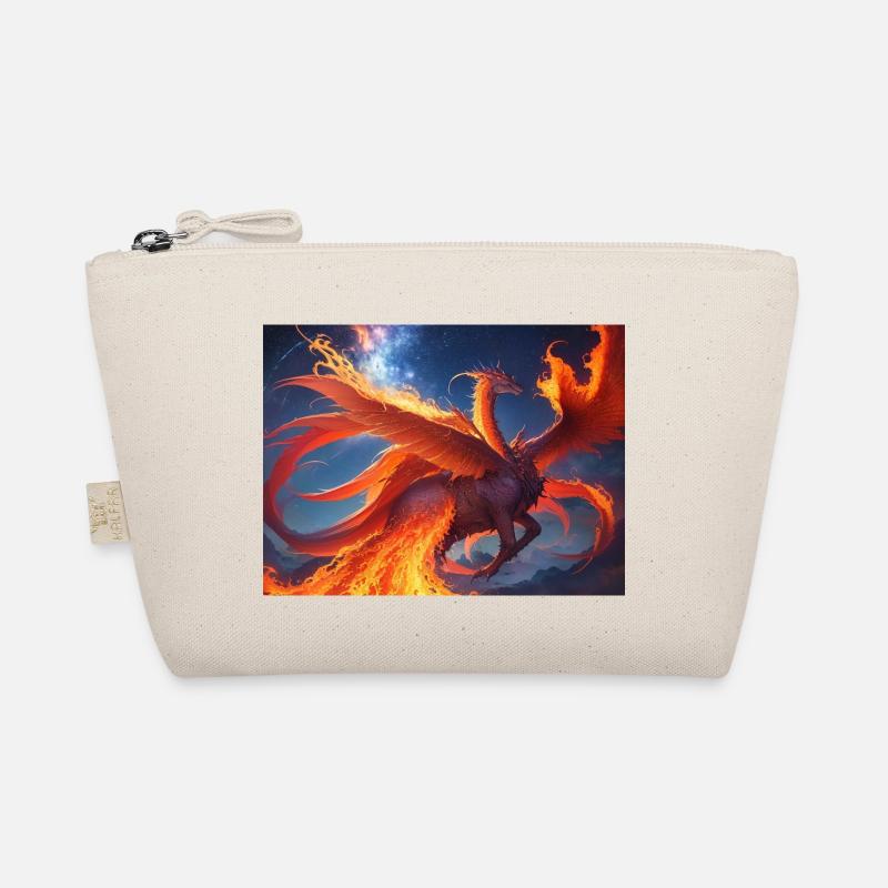 Ciel bleu rouge avec une créature générée par l’IA Trousse biologique