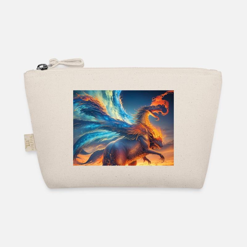 Ciel bleu rouge avec une créature générée par l’IA Trousse biologique