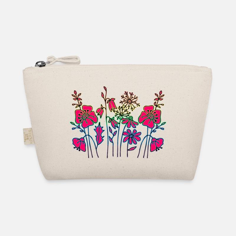 Blumen - Bio-Täschchen - Natur