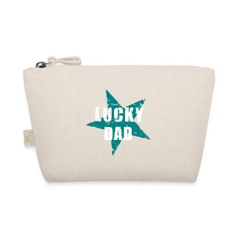 LUCKY DAD - GlücksTshirt - look d’occasion - Stern - Trousse biologique - nature - Devant