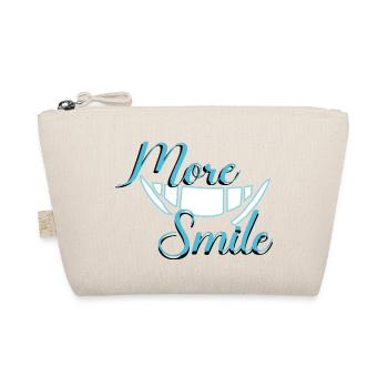 TSHIRT COOL. PLUS DE SOURIRE - Trousse biologique - nature - Devant