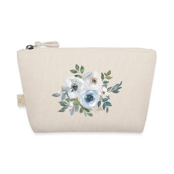 Blumen Rosen Aquarell - Bio-Täschchen - Natur - Vorne