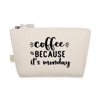 Coffee Because It's Monday - Organic Pouch - nature - Front