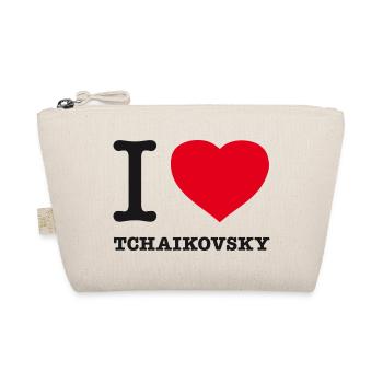 I LOVE TCHAIKOVSKY - Bio-Täschchen - Natur - Vorne