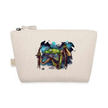 Frog Split - Organic Pouch - nature - Front