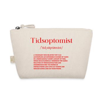Tidsoptomist Definition - Organic Pouch - nature - Front