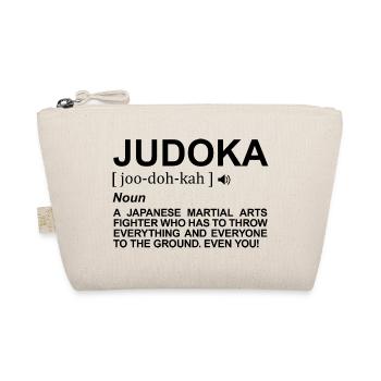 Judoka Definition - Organic Pouch - nature - Front