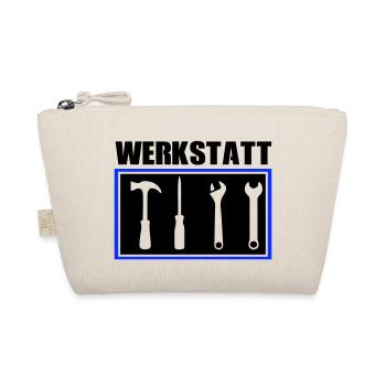 werkzeug werkstatt - Bio-Täschchen - Natur - Vorne