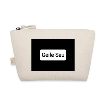 Geile Sau - Bio-Täschchen - Natur - Vorne