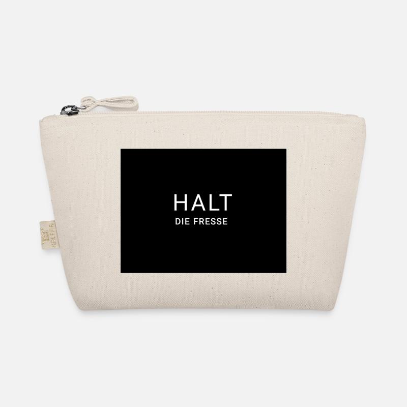 Halt die Fresse - Bio-Täschchen - Natur