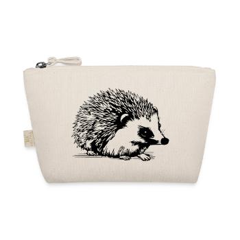 Hedgehog Forest Prickly Animal - Organic Pouch - nature - Front