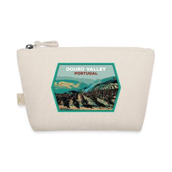 Douro Valley Shield, Portugal Illustration - Organic Pouch - nature - Front