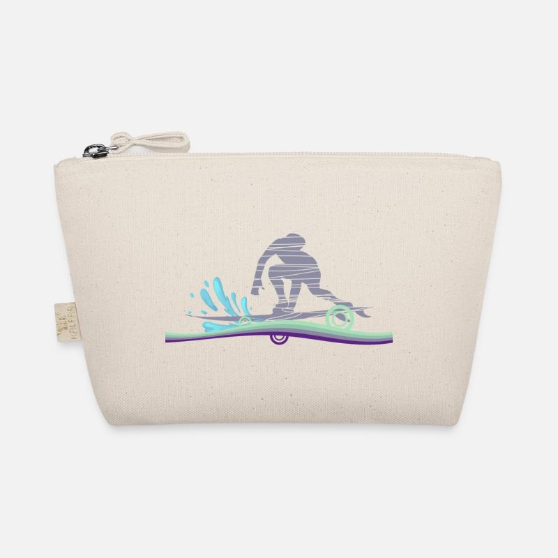 Surfen in Spanien Bio-Täschchen