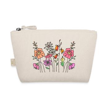 Blumen - Bio-Täschchen - Natur - Vorne