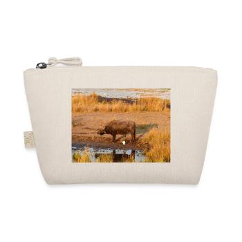 African herd of Cape buffalo Namibia Africa - Organic Pouch - nature - Front