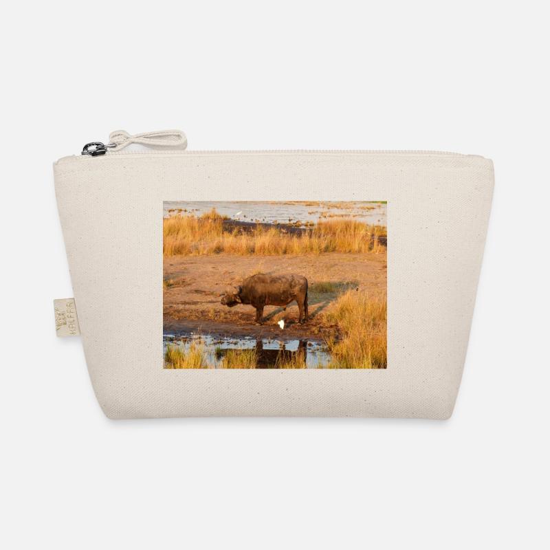 Afrikanische Kapbüffelherde Namibia Afrika Bio-Täschchen