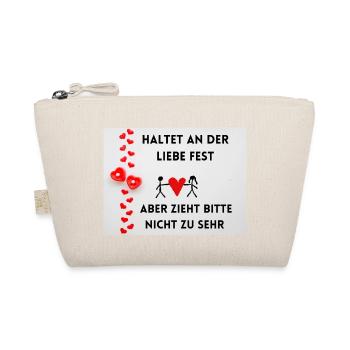 Der Liebeszieher - Bio-Täschchen - Natur - Vorne